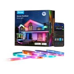Refurbished Govee Wi-Fi RGBIC Outdoor Strip Lights