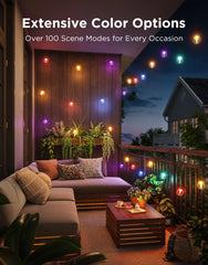 Refurbished Govee Outdoor Clear Bulb String Lights
