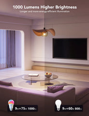 Govee A19 Smart LED Light Bulbs E26 1000lm