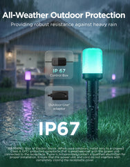 Govee Outdoor Cylinder Pathway Lights