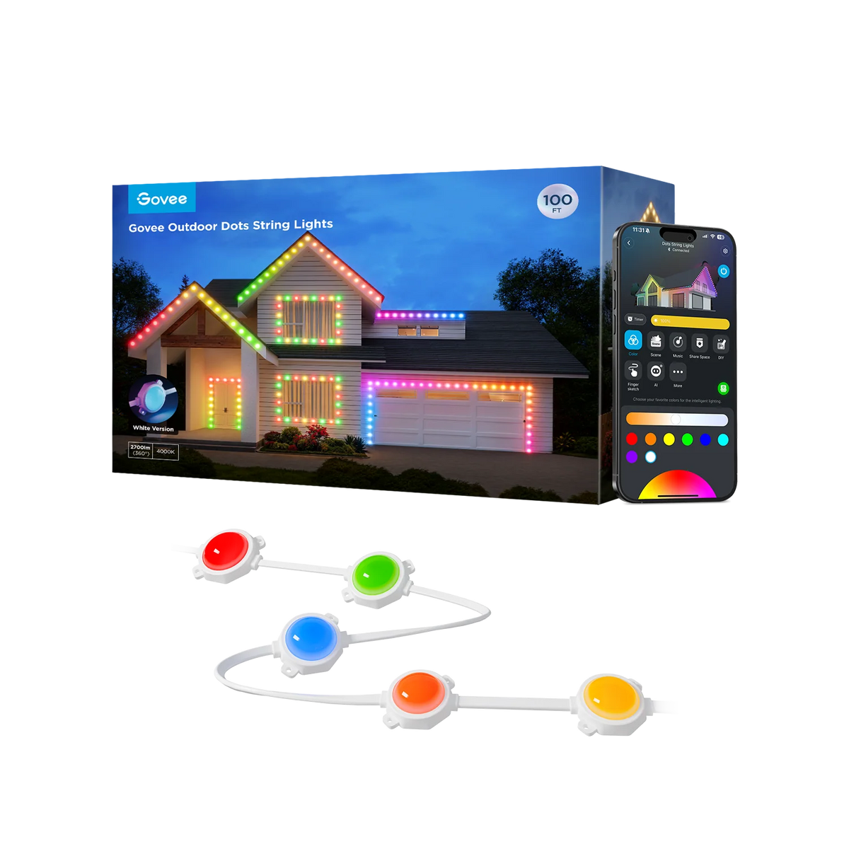 Govee Outdoor Dot String Lights