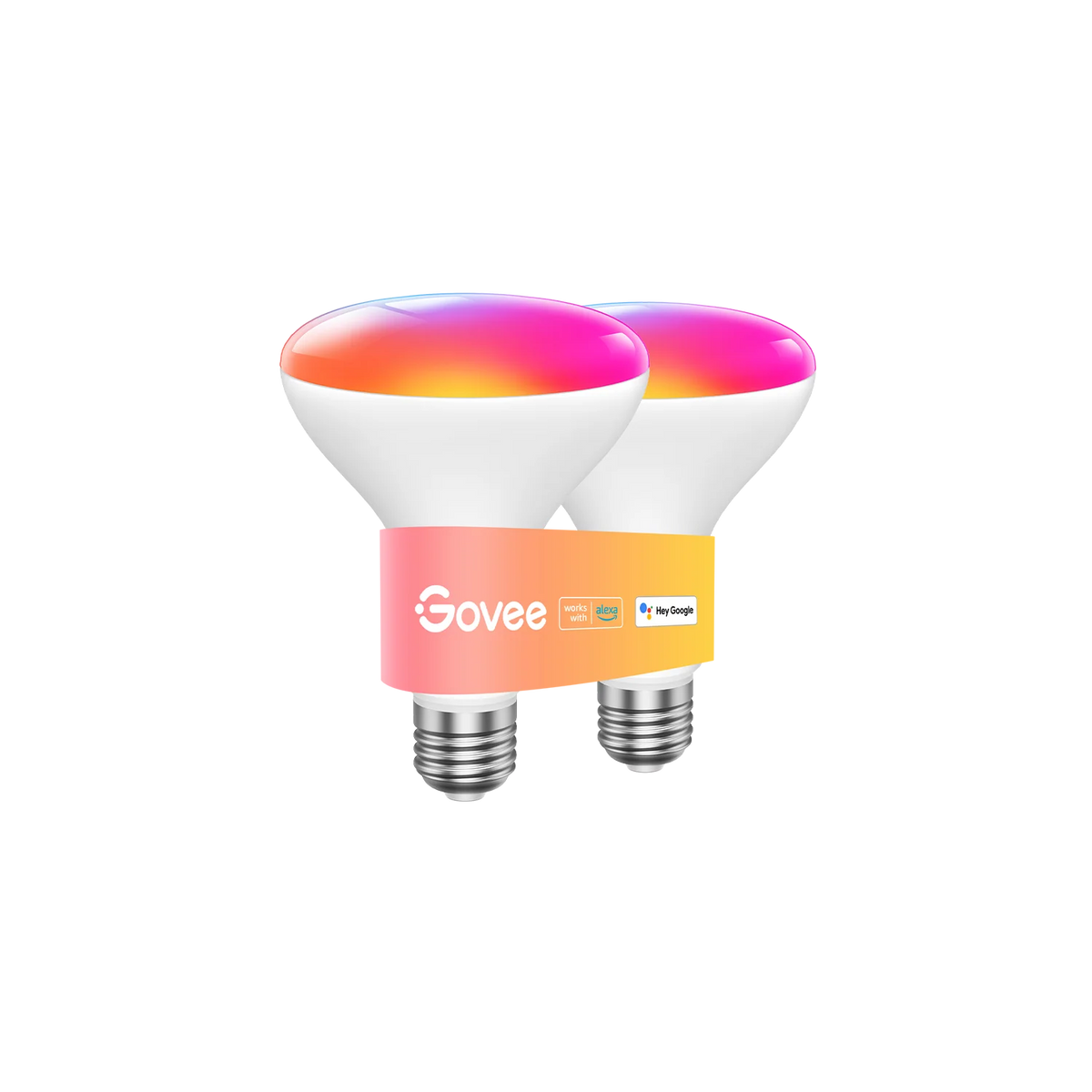 Govee BR30 Smart RGBWW Bulbs E26 1200lm