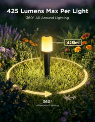 Govee Outdoor Cylinder Pathway Lights